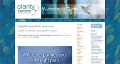 Desktop Screenshot of clarityesd.com